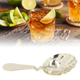 Cocktail Strainer Anti Rust Efficient Filtering Stainless Steel Strainer Bar Tool for Home Mini Bars Clubs Restaurants Gold
