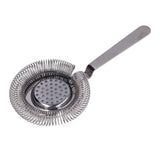 Bar Strainer Fine Filtering Professional Stainless Steel Cocktail Strainer for Bartending Restaurant Party Black Plated