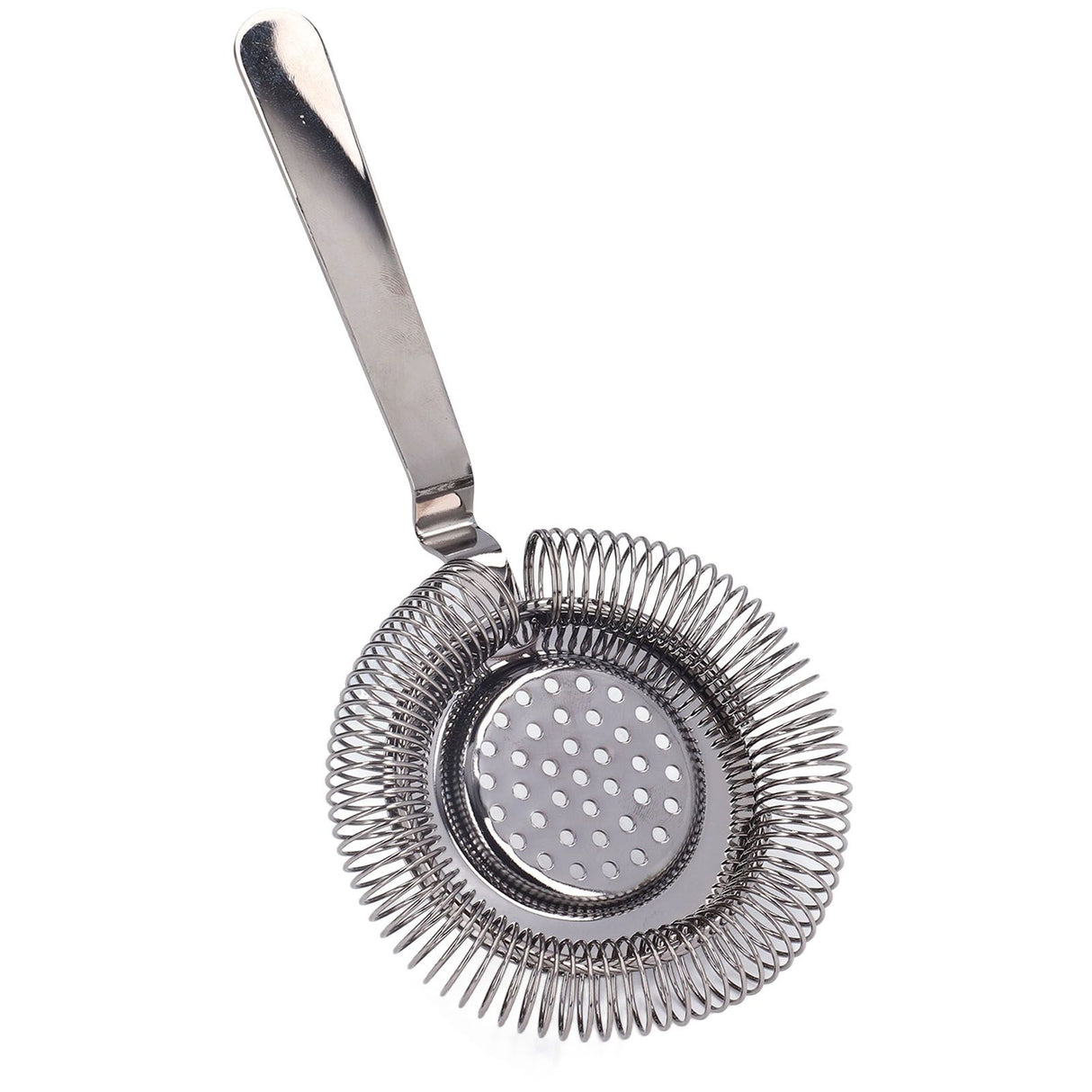 Bar Strainer Fine Filtering Professional Stainless Steel Cocktail Strainer for Bartending Restaurant Party Black Plated