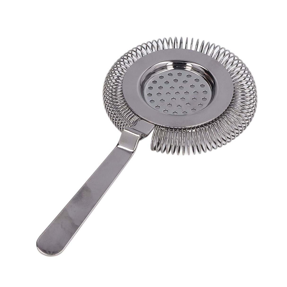 Bar Strainer Fine Filtering Professional Stainless Steel Cocktail Strainer for Bartending Restaurant Party Black Plated