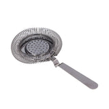 Bar Strainer Fine Filtering Professional Stainless Steel Cocktail Strainer for Bartending Restaurant Party Black Plated