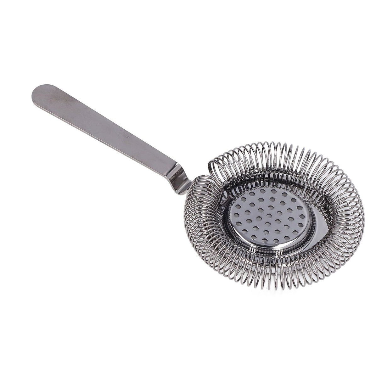 Bar Strainer Fine Filtering Professional Stainless Steel Cocktail Strainer for Bartending Restaurant Party Black Plated