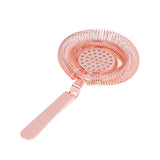 Bar Strainer Fine Filtering Professional Stainless Steel Cocktail Strainer for Bartending Restaurant Party Rose Golden