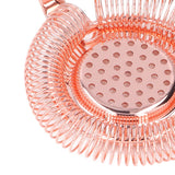 Bar Strainer Fine Filtering Professional Stainless Steel Cocktail Strainer for Bartending Restaurant Party Rose Golden