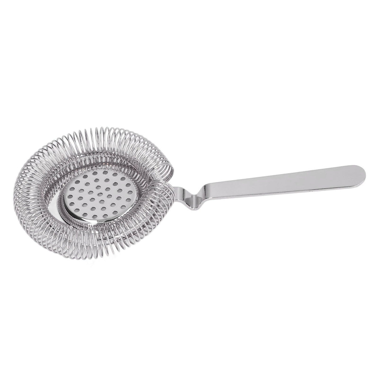 Bar Strainer Fine Filtering Professional Stainless Steel Cocktail Strainer for Bartending Restaurant Party Silver