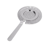 Bar Strainer Fine Filtering Professional Stainless Steel Cocktail Strainer for Bartending Restaurant Party Silver - Extra Image