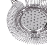 Bar Strainer Fine Filtering Professional Stainless Steel Cocktail Strainer for Bartending Restaurant Party Silver