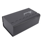Bread Bin Large Capacity Save Countertop Space Bread Storage Container with Clamshell Door for Home Kitchen Office Dark Grey