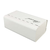 Bread Bin Large Capacity Save Countertop Space Bread Storage Container with Clamshell Door for Home Kitchen Office White - Low Angle
