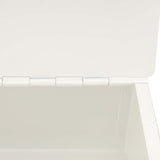 Bread Bin Large Capacity Save Countertop Space Bread Storage Container with Clamshell Door for Home Kitchen Office White - Extra Image