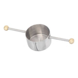 Stainless Steel Measuring Cup Multipurpose Double Ball Bartending Measuring Cup for Home Bar - 45-Degree Angle