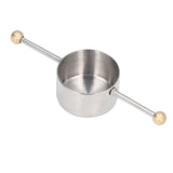 Stainless Steel Measuring Cup Multipurpose Double Ball Bartending Measuring Cup for Home Bar