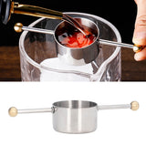 Stainless Steel Measuring Cup Multipurpose Double Ball Bartending Measuring Cup for Home Bar - Extra Image