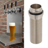 75mm Beer Tap Wall Locking Flange G5/8 Diameter for Homebrew Draft Beer Dispenser Keg - Extra Image