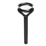 Coffee Machine Cleaning Brush Detachable Round Elbow Coffee Brush Short Handle Brew Head Cleaning Tools 58mm 21x7.8cm