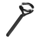 Coffee Machine Cleaning Brush Detachable Round Elbow Coffee Brush Short Handle Brew Head Cleaning Tools 58mm 21x7.8cm
