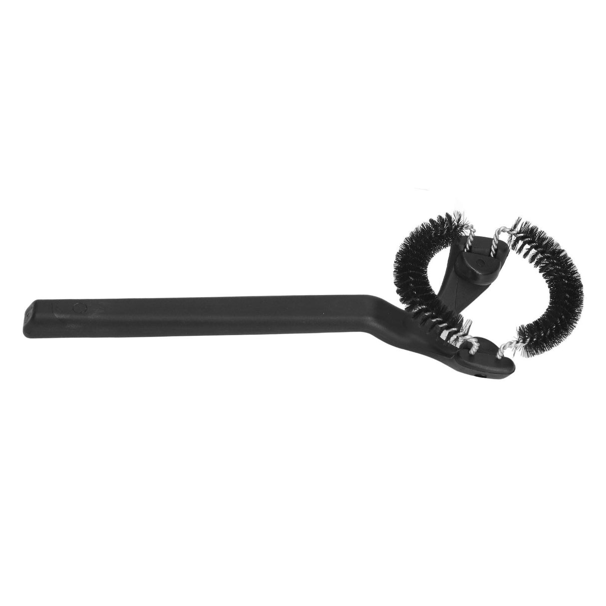 Coffee Machine Cleaning Brush Detachable Round Elbow Coffee Brush Short Handle Brew Head Cleaning Tools 58mm 21x7.8cm