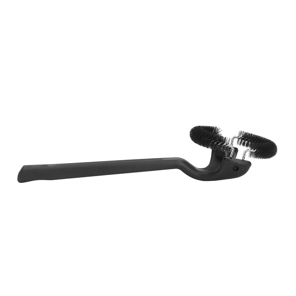Coffee Machine Cleaning Brush Detachable Round Elbow Coffee Brush Short Handle Brew Head Cleaning Tools 58mm 21x7.8cm