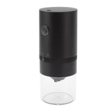 Electric Coffee Grinder USB Charging Black Simple Operation Coffee Bean Grinder for Home Camping Travel 3.7V 13W - Side View