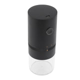 Electric Coffee Grinder USB Charging Black Simple Operation Coffee Bean Grinder for Home Camping Travel 3.7V 13W - Close-Up Angle
