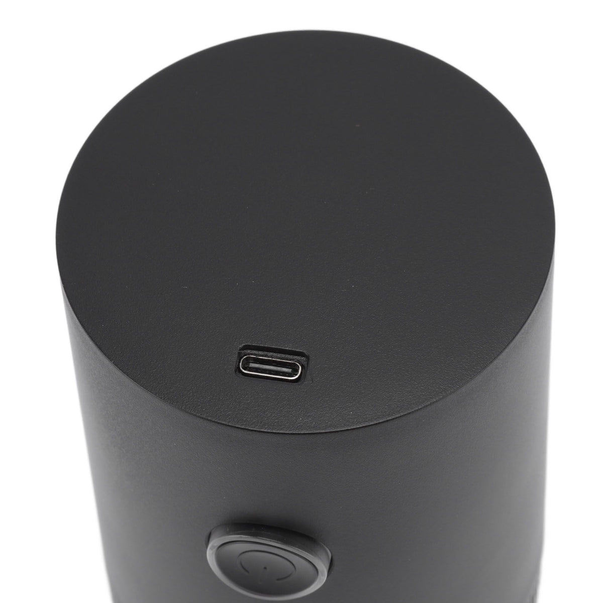 Electric Coffee Grinder USB Charging Black Simple Operation Coffee Bean Grinder for Home Camping Travel 3.7V 13W