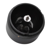 Electric Coffee Grinder USB Charging Black Simple Operation Coffee Bean Grinder for Home Camping Travel 3.7V 13W