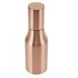 Oil Dispenser Bottle Stainless Steel Drip Proof Design Dustproof Cover Easy Cleaning PP Material Oil Pourer for Kitchen 500ML Rose Gold
