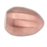 Egg Spice Shaker Stainless Steel Egg Shaped Pepper Shaker for Outdoor Barbecue Restaurant Banquet Party Rose Gold - 45-Degree Angle