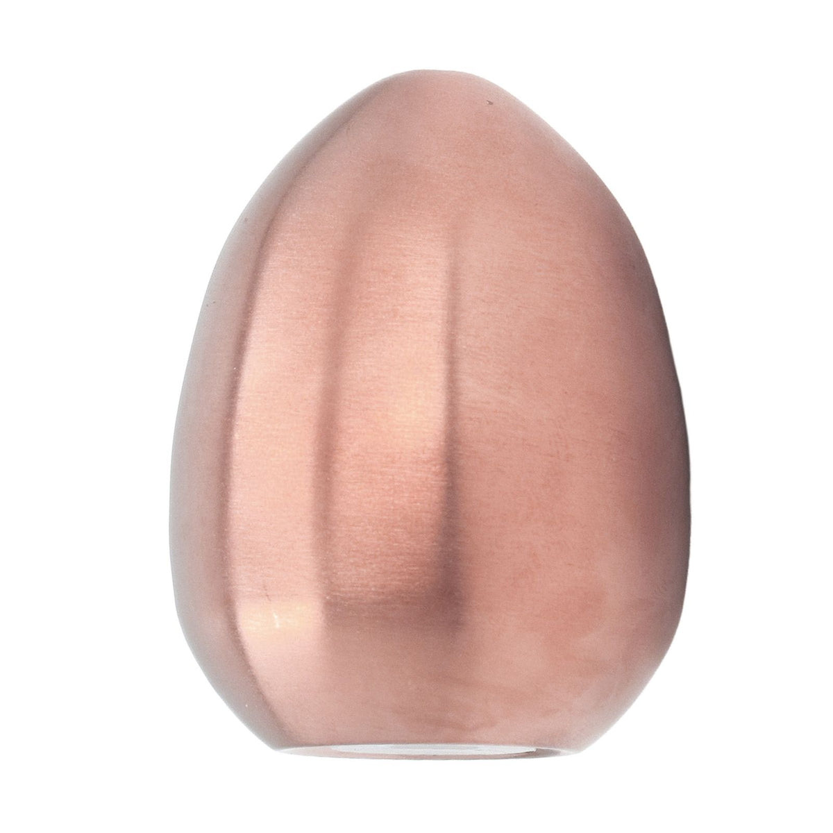 Egg Spice Shaker Stainless Steel Egg Shaped Pepper Shaker for Outdoor Barbecue Restaurant Banquet Party Rose Gold