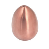 Egg Spice Shaker Stainless Steel Egg Shaped Pepper Shaker for Outdoor Barbecue Restaurant Banquet Party Rose Gold