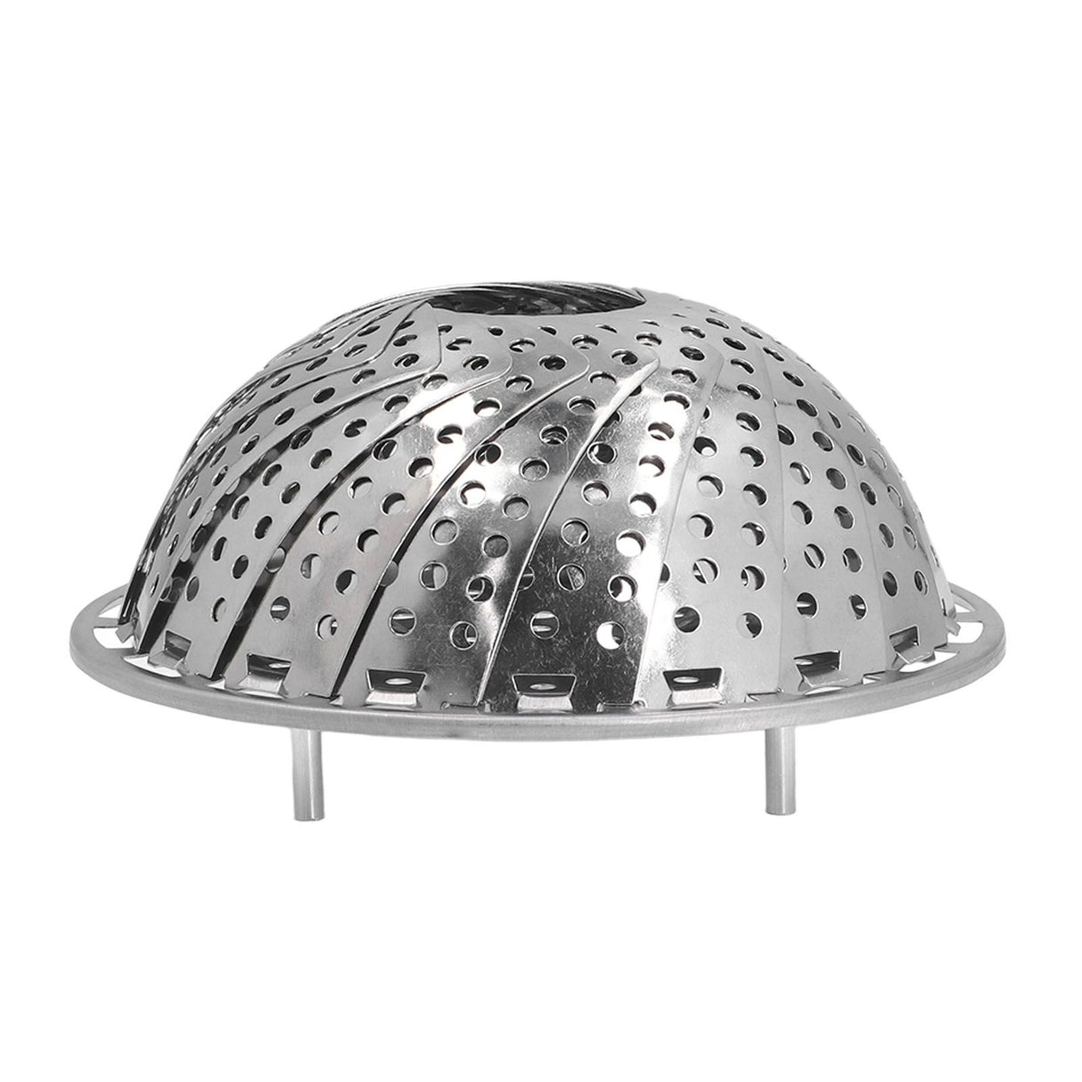 Steaming Plate Detachable Handle Design Retractable Stainless Steel Corrosion Resistant Food Steaming Tray