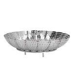 Steaming Plate Detachable Handle Design Retractable Stainless Steel Corrosion Resistant Food Steaming Tray