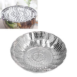 Steaming Plate Detachable Handle Design Retractable Stainless Steel Corrosion Resistant Food Steaming Tray