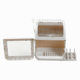Dish Storage Box Tableware Dishes Bowl Storage Shelf Chopsticks Storage Cabinet for Home - Extra Image