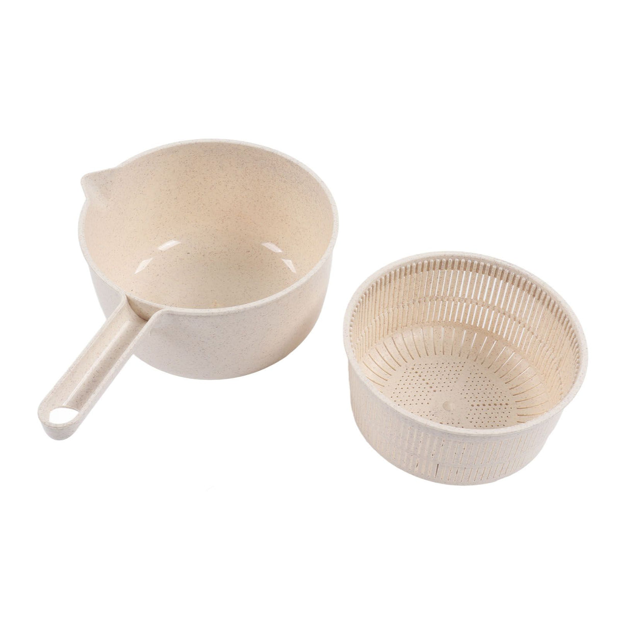 Small Salad Spinner BPA Free Multipurpose Vegetable Washer with Handle and Drain Basket for Home Kitchen