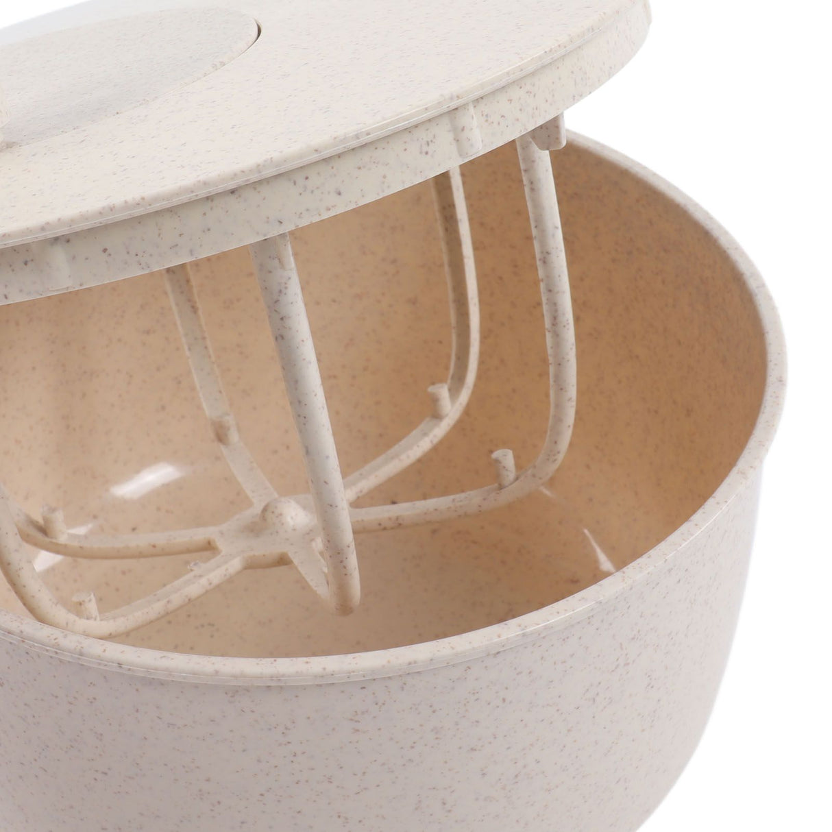 Small Salad Spinner BPA Free Multipurpose Vegetable Washer with Handle and Drain Basket for Home Kitchen