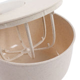 Small Salad Spinner BPA Free Multipurpose Vegetable Washer with Handle and Drain Basket for Home Kitchen