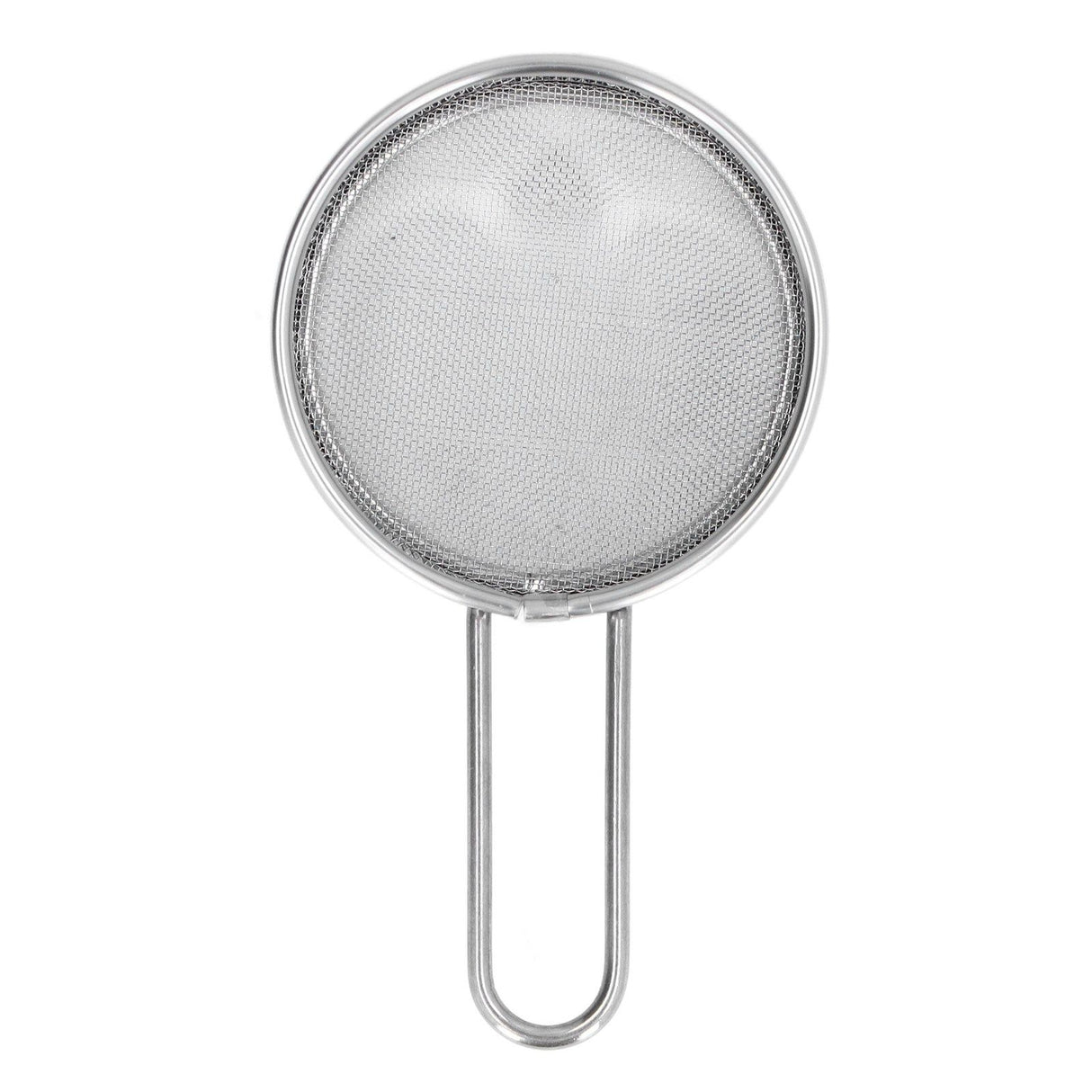 Mini Round Flour Sieve 304 Stainless Steel Fine 40 Mesh Small Professional Flour Strainer for Home Bakeries Cake Shops One Mini Flour Sieve