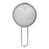 Mini Round Flour Sieve 304 Stainless Steel Fine 40 Mesh Small Professional Flour Strainer for Home Bakeries Cake Shops One Mini Flour Sieve
