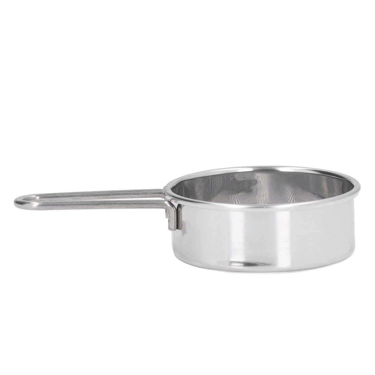 Mini Round Flour Sieve 304 Stainless Steel Fine 40 Mesh Small Professional Flour Strainer for Home Bakeries Cake Shops One Mini Flour Sieve