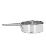 Mini Round Flour Sieve 304 Stainless Steel Fine 40 Mesh Small Professional Flour Strainer for Home Bakeries Cake Shops One Mini Flour Sieve