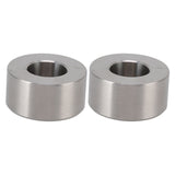 2Pcs Moka Coffee Pot Splashing Proof Cover Anti Rust Stainless Steel Splash Cap Accessory - Close-Up Angle