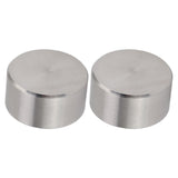 2Pcs Moka Coffee Pot Splashing Proof Cover Anti Rust Stainless Steel Splash Cap Accessory
