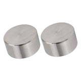 2Pcs Moka Coffee Pot Splashing Proof Cover Anti Rust Stainless Steel Splash Cap Accessory