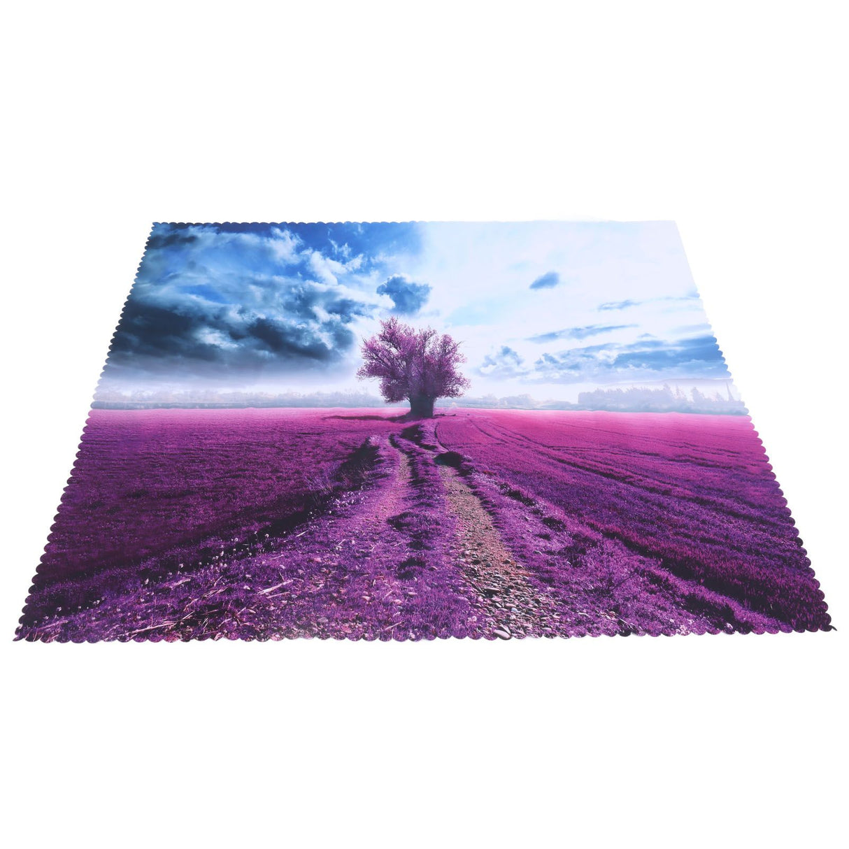 Printed Tablecloth Rectangle Table Cloth TV Cabinet Cover for Kitchen Dining Party Holiday Christmas Red Trees Grass Pattern 140x140cm