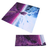 Printed Tablecloth Rectangle Table Cloth TV Cabinet Cover for Kitchen Dining Party Holiday Christmas Red Trees Grass Pattern 140x140cm