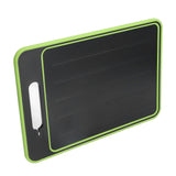 Multifunctional Cutting Board Rapid Thawing Aluminum Alloy Spray Paint Dual Sided Grinding Chopping Board with Knife Sharpener - Side View