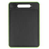 Multifunctional Cutting Board Rapid Thawing Aluminum Alloy Spray Paint Dual Sided Grinding Chopping Board with Knife Sharpener