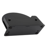 Round Placemat Holder Heat Resistant Easy Cleaning Durable Plastic Nonslip Mat Base for Table Kitchen Black Base