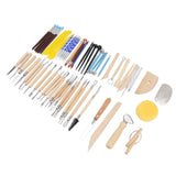 61Pcs Polymer Clay Sculpting Tools Exquisite Versatile Clay Carving Tools with Canvas Bag for Beginners Expert - Extra Image